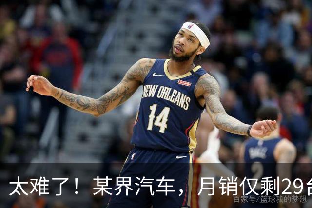 太难了！某界汽车，月销仅剩29台