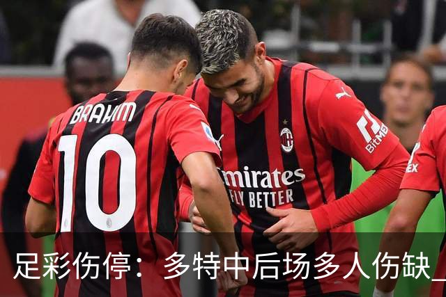 足彩伤停：多特中后场多人伤缺 曼城前锋多库缺战
